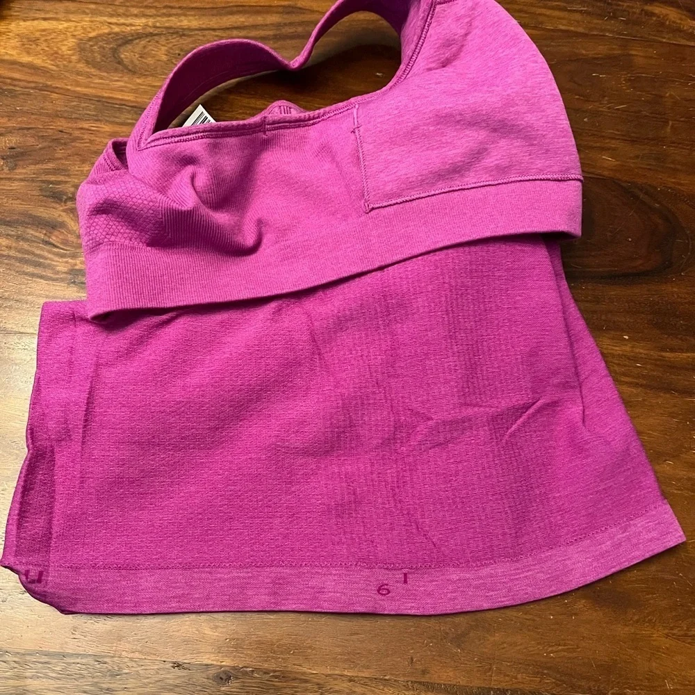 Lululemon Athletica racer back athletic top. Size 6. Preloved